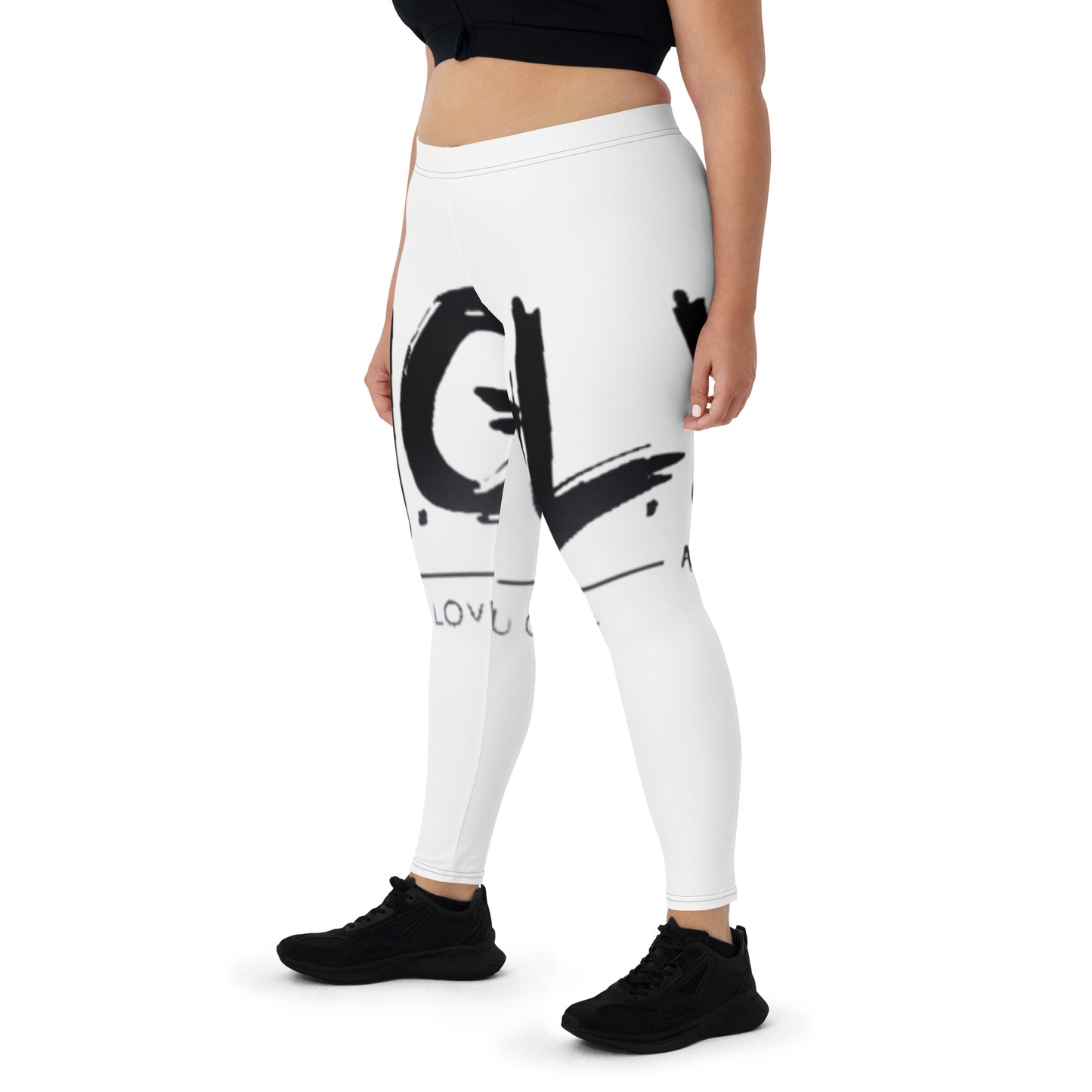 U.G.L.Y.(U Gotta Love Yourself) all over print leggings